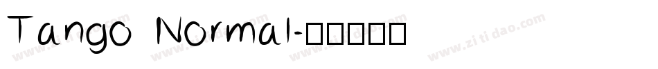 Tango Normal字体转换
